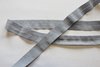 10m elastisches Band 0,35€/m Falzgummi hellgrau 15mm breit ED6