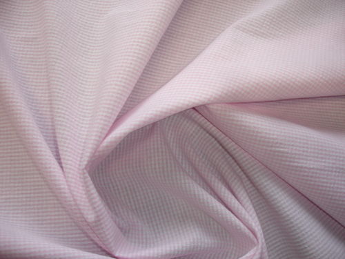 1 Lfm Baumwolle 3,10€/m² kariert rosa, weiß Q15