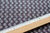 1 Lfm  Jersey 3,10€/m² Interlock grau mit Muster  148cm breit N15