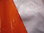 3,00m Kunstleder 1,50€/m² Stretchlackleder laminierter Jersey orange SZ20