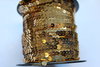 10m Paillettenband 0,50€/m gold ED92.2