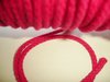 10m Kordelschnur 0,30€/m Baumwolle pink 5mm Durchmesser Nr.5