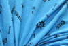Jersey 4,00€/m² Nickiplüsch blau mit schwarz MJ24