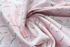 Baumwollstoff 3,60€/m² Meterware rosa, weiß geblümt AM3