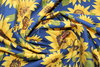 Baumwolldruck 3,60€/m² Meterware Sonnenblumen AA5